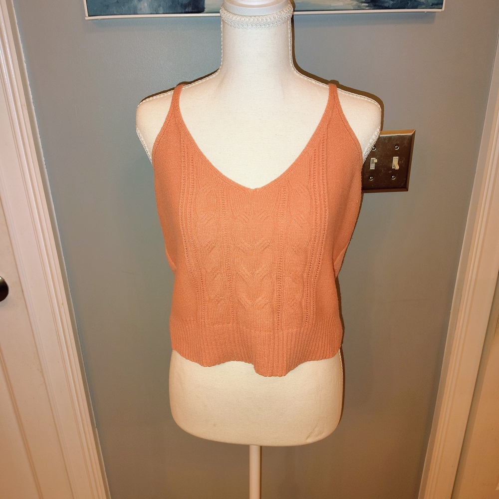 Hem & Thread Apricot Knit Camisole